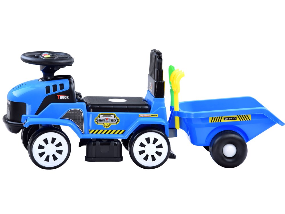 Joko Odrážadlo traktor s vlečkou, modrá