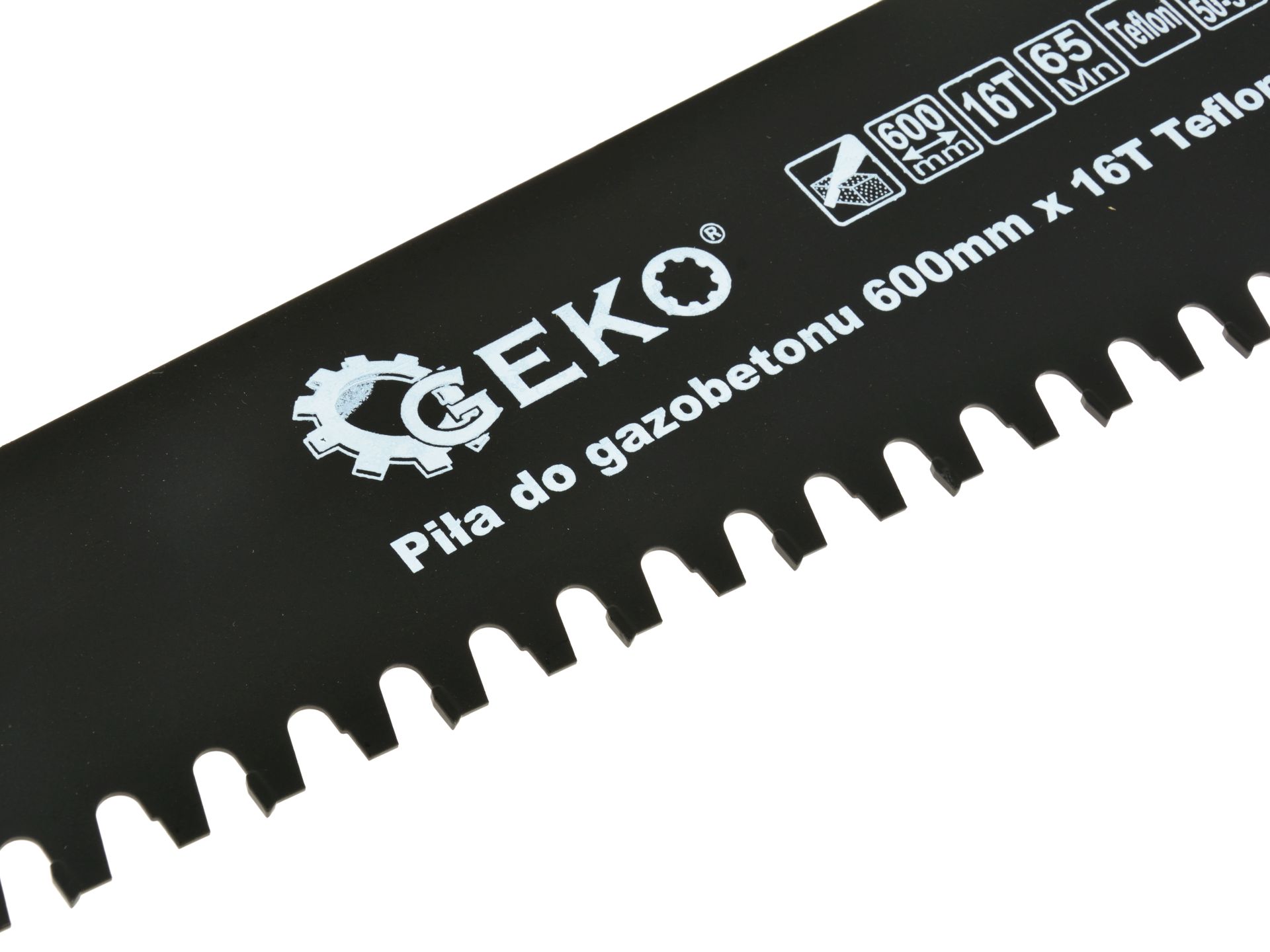 Ručná píla na pórobetón 600mm 32/16T 65Mn Teflon - GEKO G33120