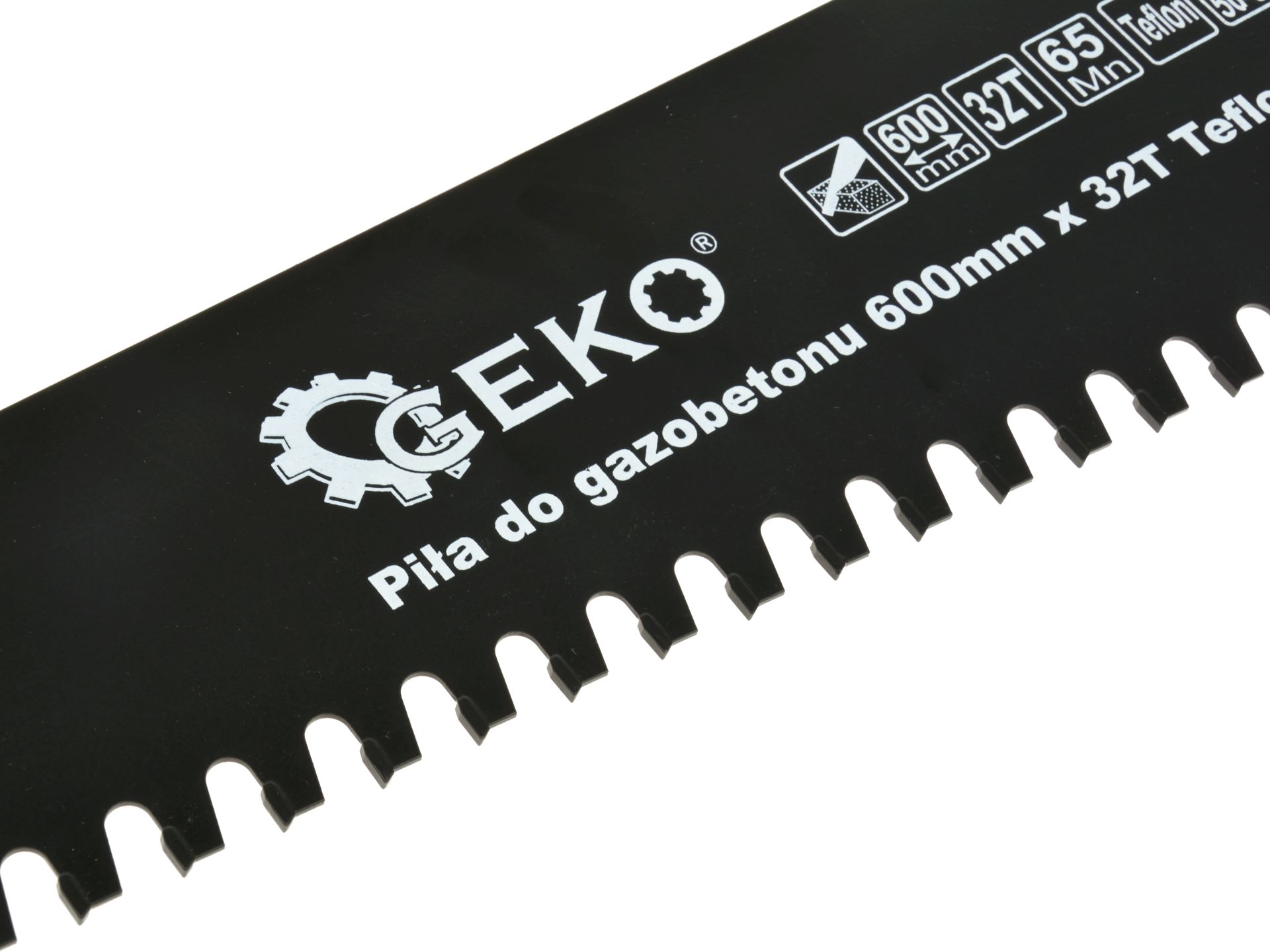 Ručná píla na pórobetón 600mm 32/32T 65Mn Teflon - GEKO G33121