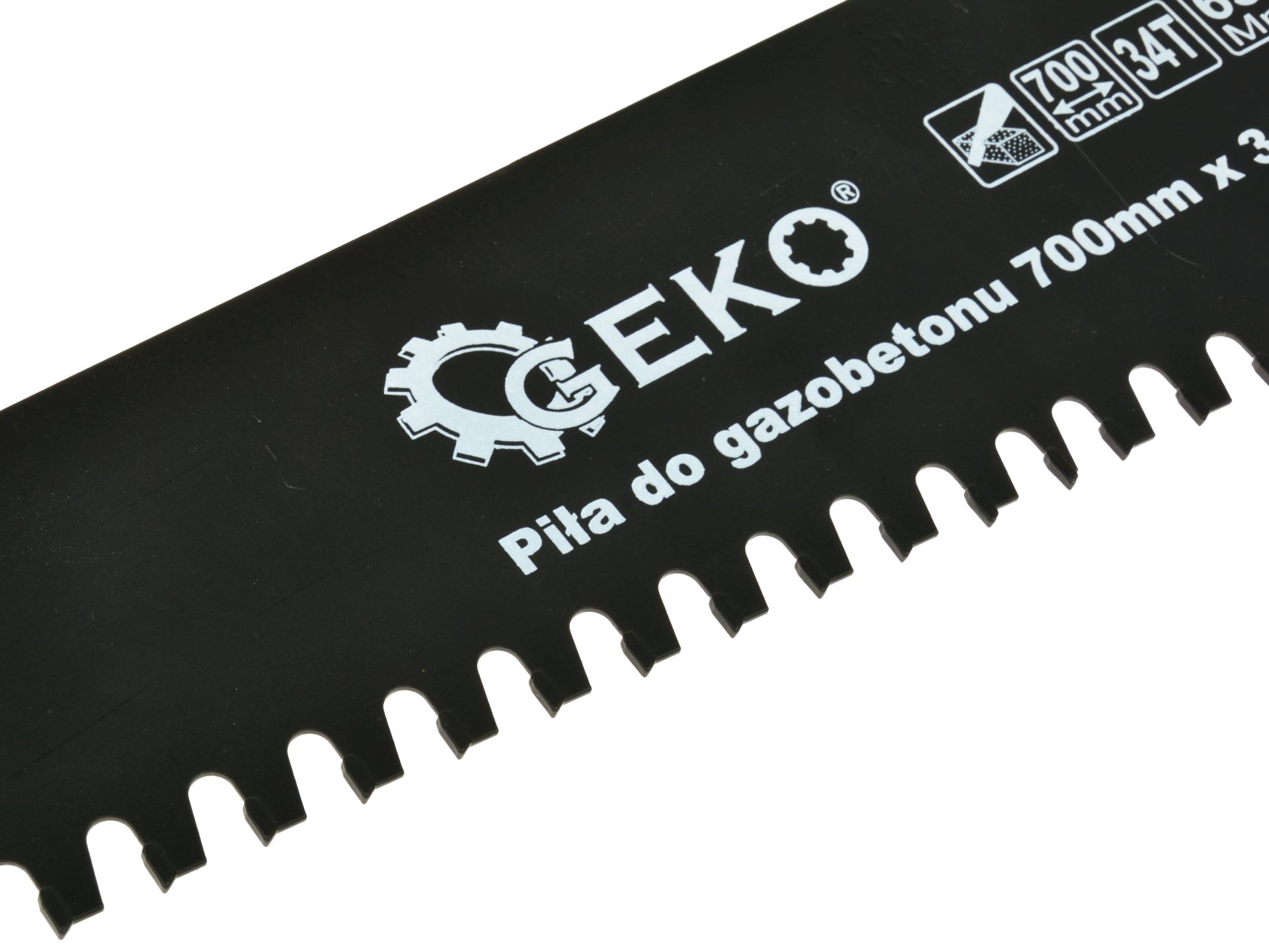 Ručná píla na pórobetón 700mm 34/34T 65Mn Teflon - GEKO G33123