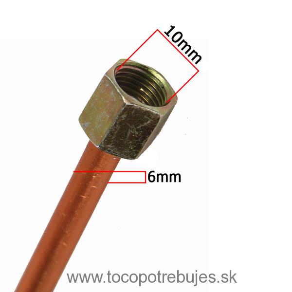 Medená bezšvová rúra 6x700mm MAR-POL M8068674