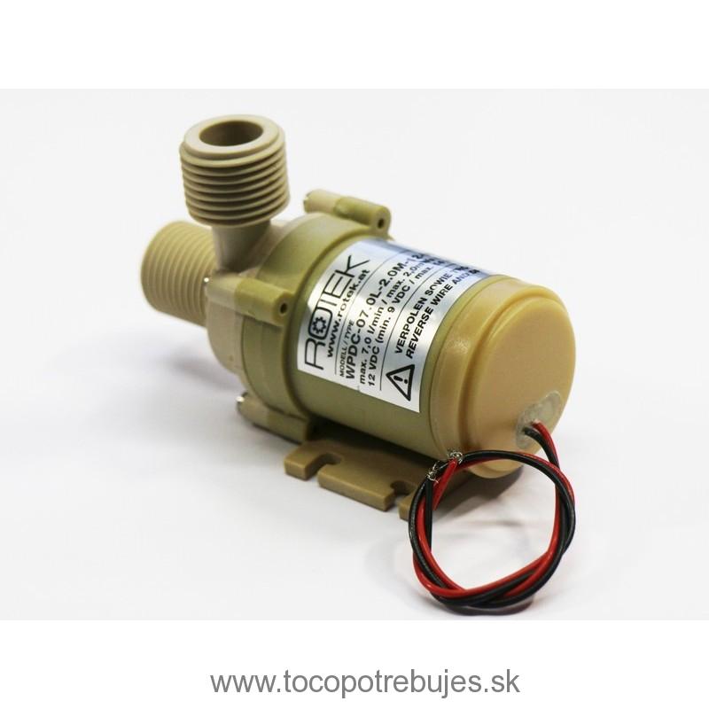Mini-odstredivé čerpadlo s jednosmerným motorom  WPDC-10.5L-5.0M-24-VP, ROTEK - PUM375