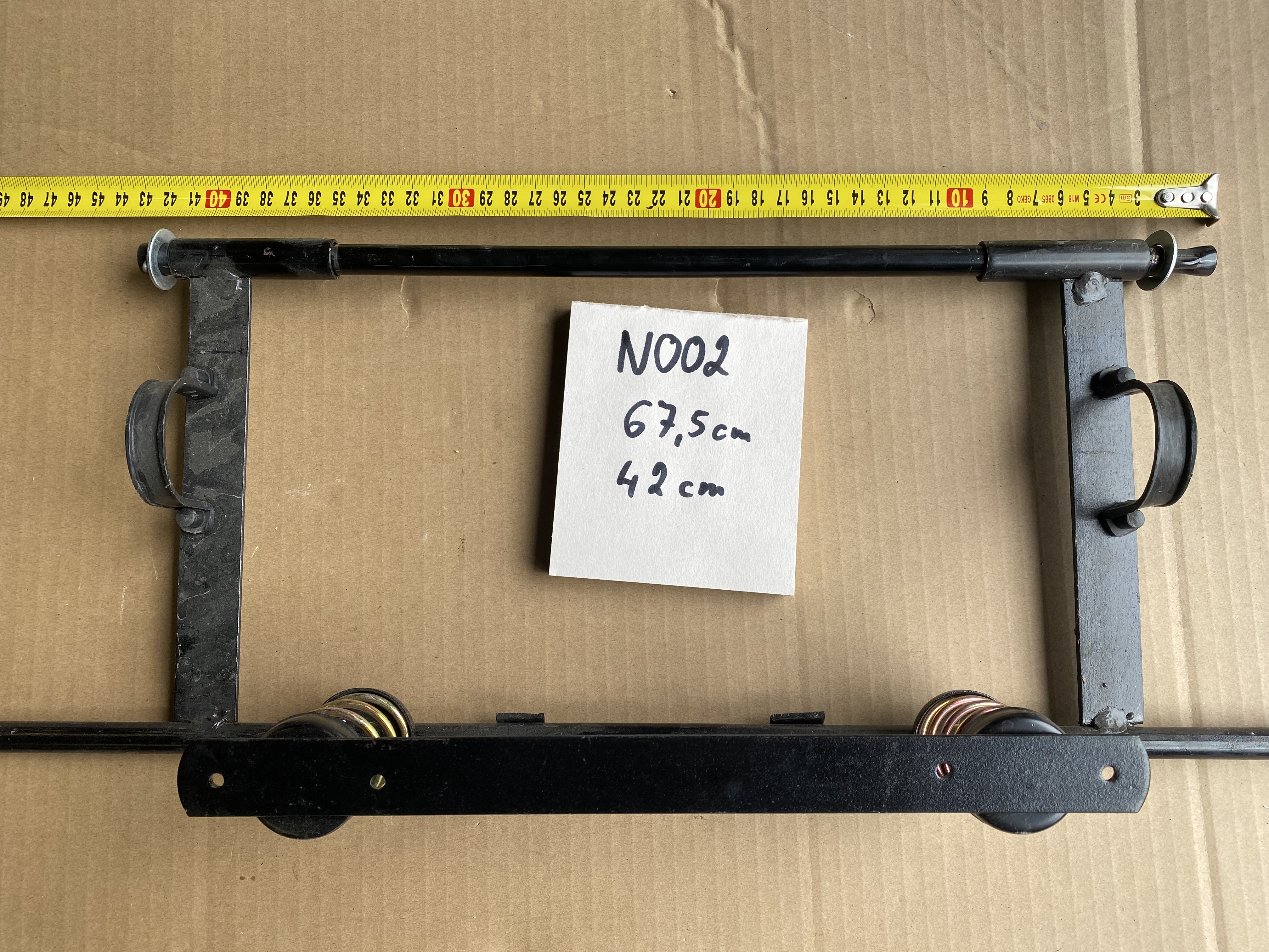 Zadná náprava pre autíčko, šírka 67,5cm - použitý