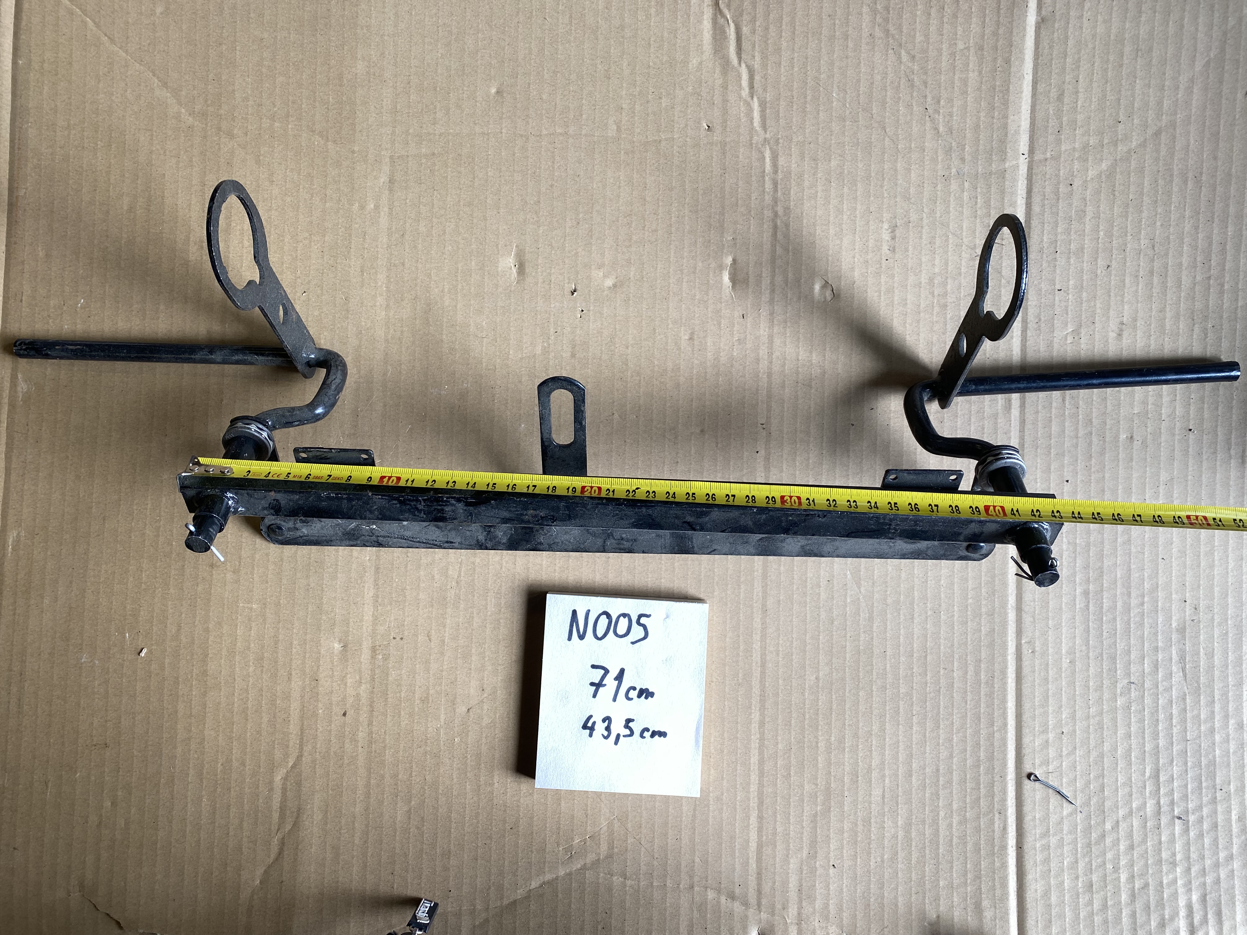 Predná náprava pre autíčko, šírka 71cm - použitý 