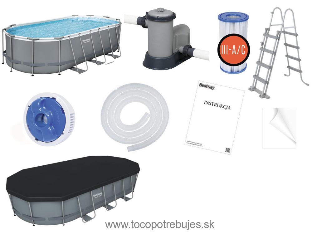 Bestway Power Steel 549 x 274 x 122 cm 56710