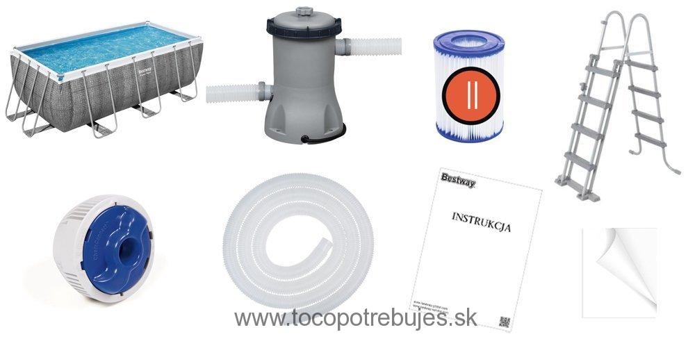 Bestway Power Steel 412 x 201 x 122 cm 56722