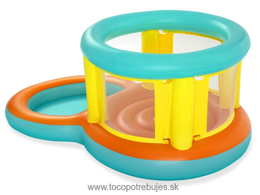 Bestway 52385 Nafukovací trampolína s bazénom 239 x 142 x 102 cm