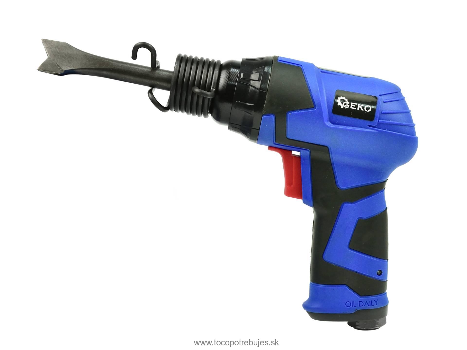 Pneumatické kladivo + 4 dláta - GEKO G03147