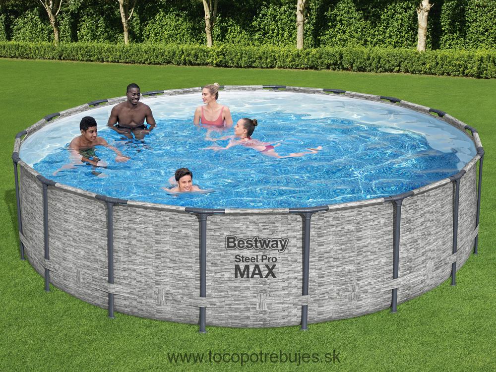 Bestway 5618Y bazén, 549 x 122 cm, kartušová filtrácia