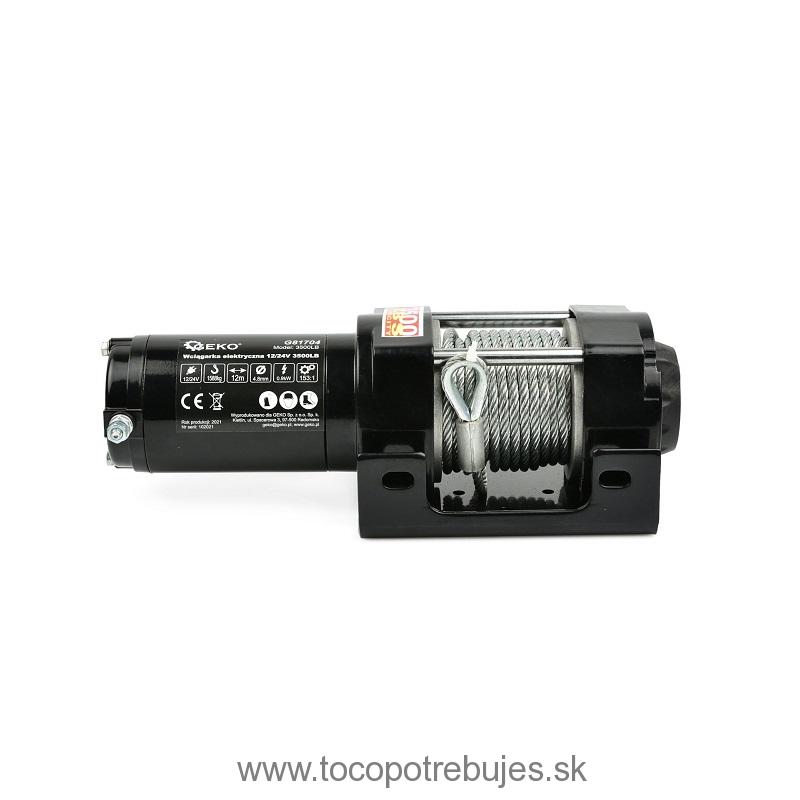 Elektrický navijak 12V 1588 Kg (3500LB) - GEKO G81704