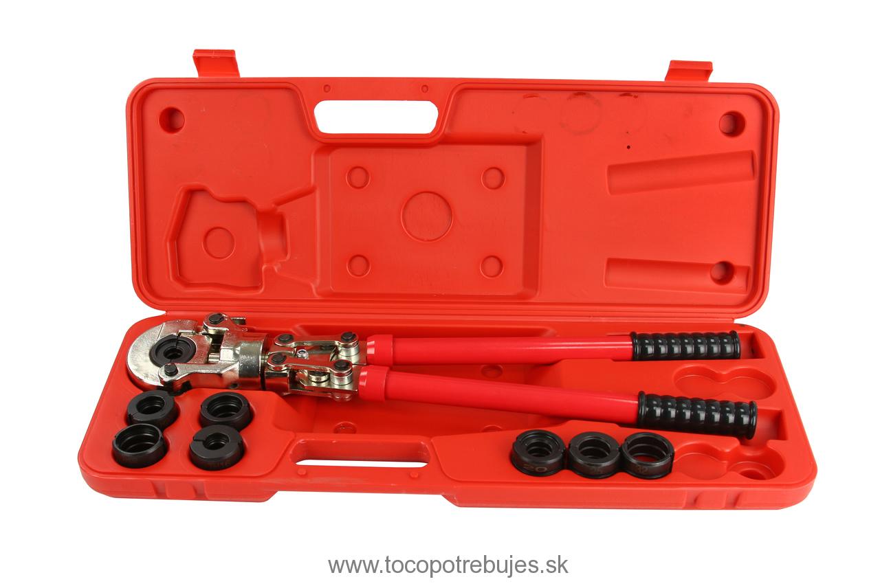 Kliešte lisovacie, ručný lis na rúrky PEX 6T 16-32mm (U+TH) - MAR-POL M55911A
