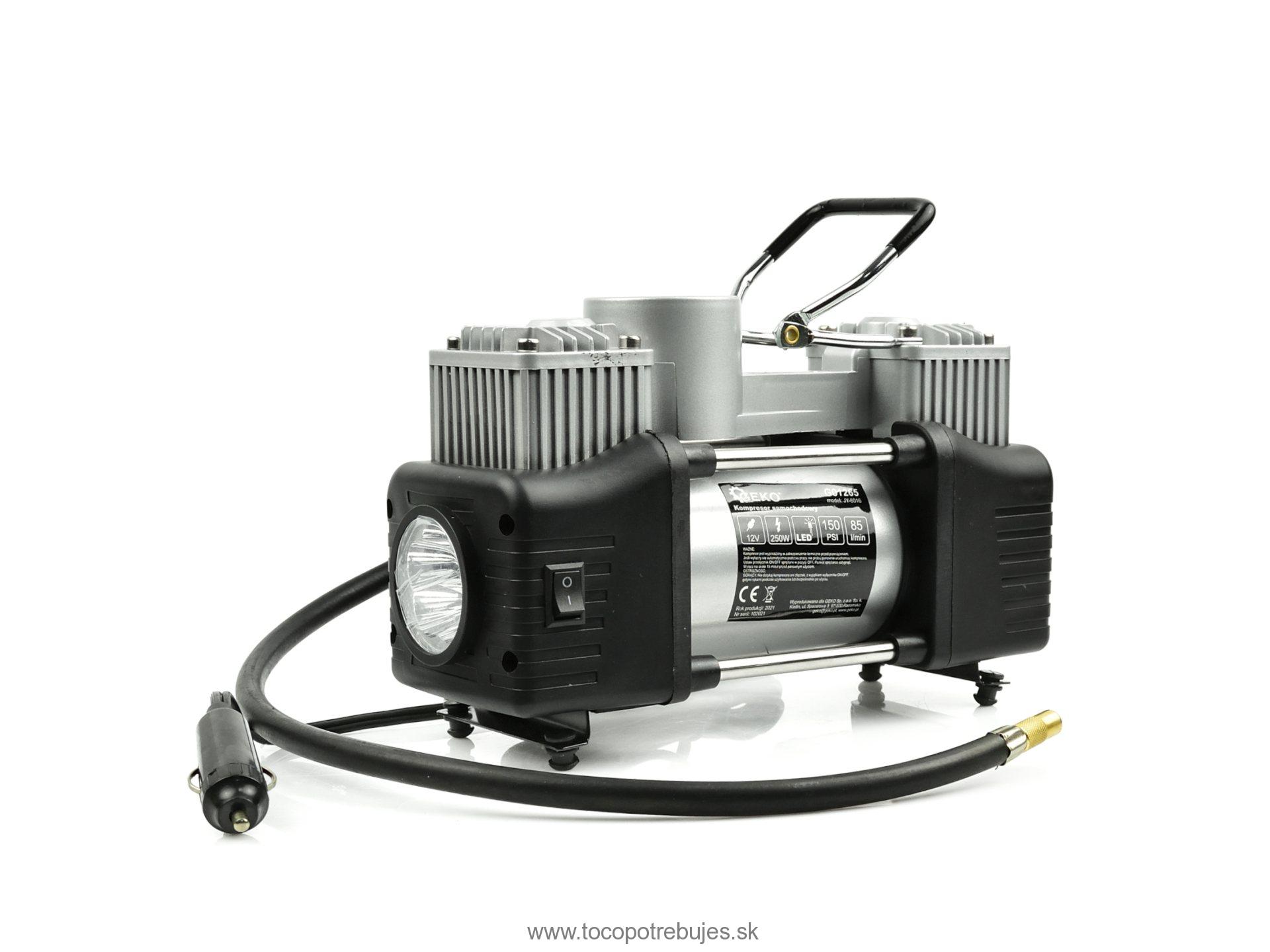 Kompresor do auta 12V 150PSI (10bar) - GEKO G01265