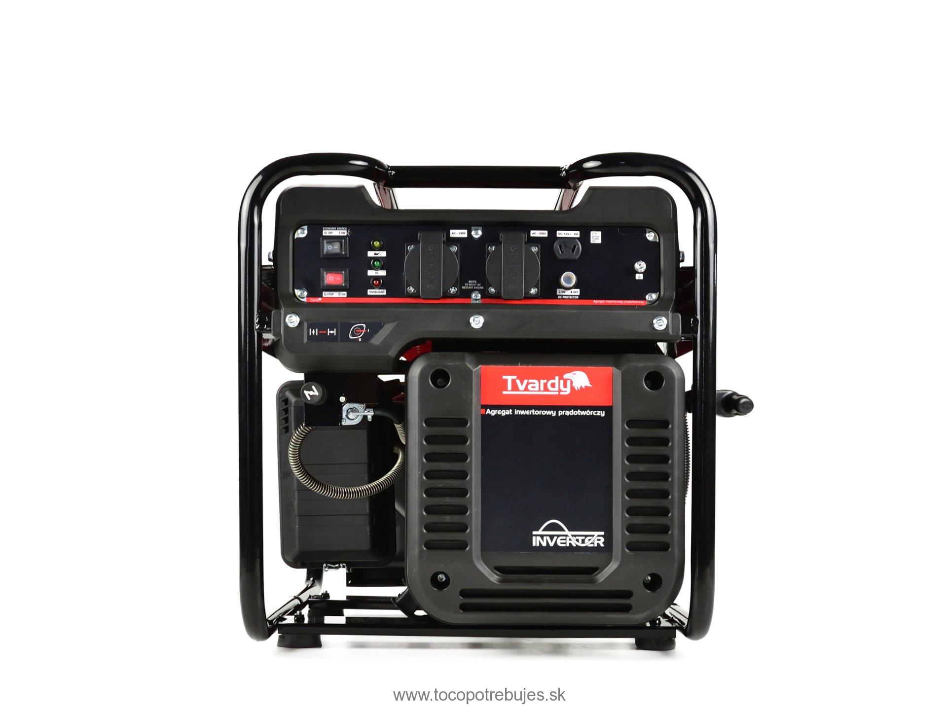 Invertorová elektrocentrála 7HP 3KW - Tvardy T05011