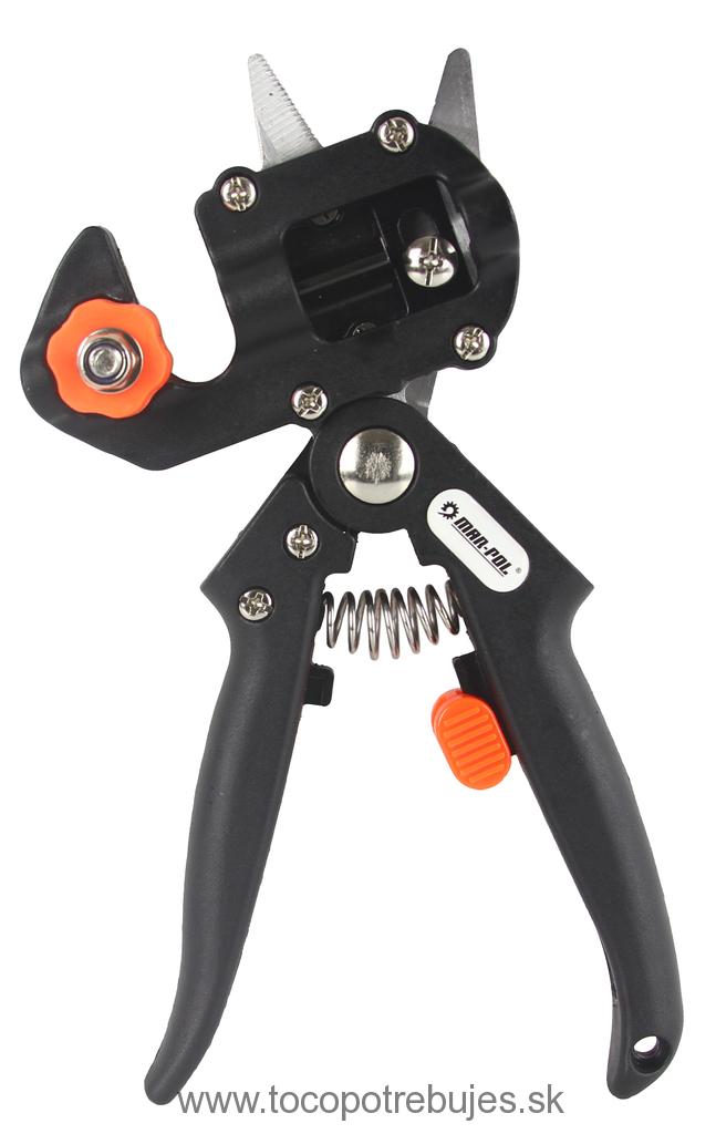 Záhradné nožnice kliešte na štepenie rastlín 21cm MAR-POL M83004 