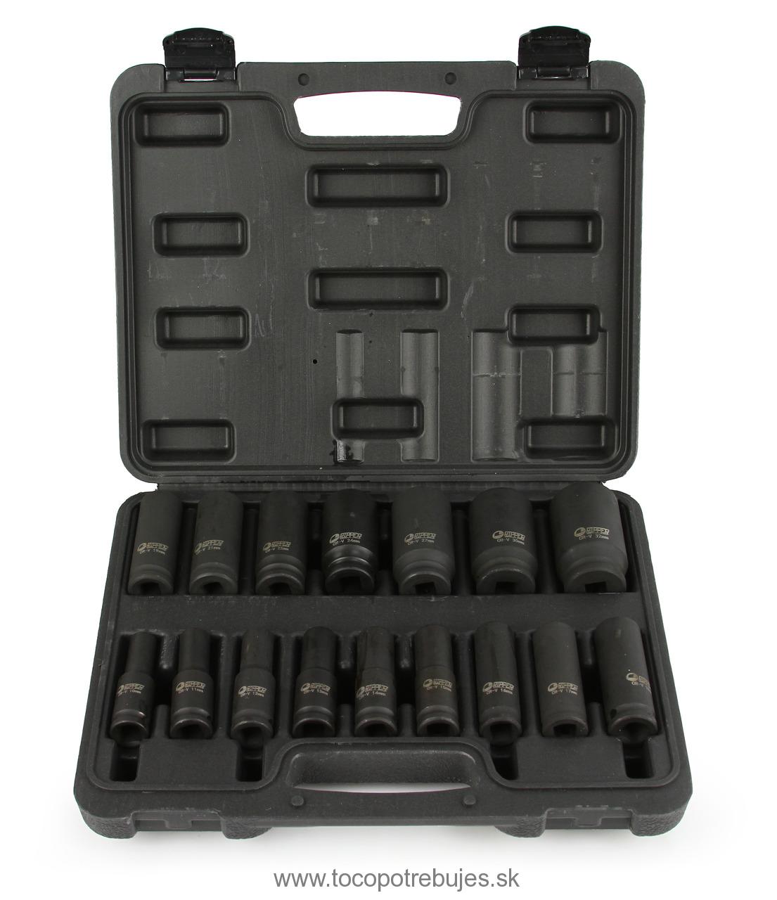 Sada nástrčných kľúčov 1/2'' 10-32mm 16ks - BJC M58274R