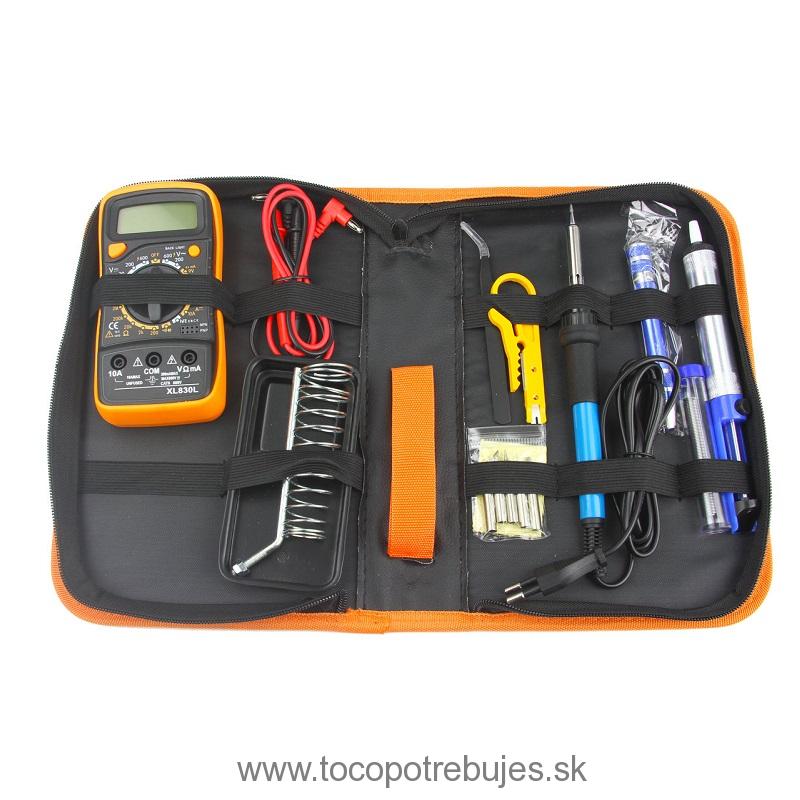 Spájkovačka multimeter odsávačka spájka príslušenstvo - MAR-POL M79345