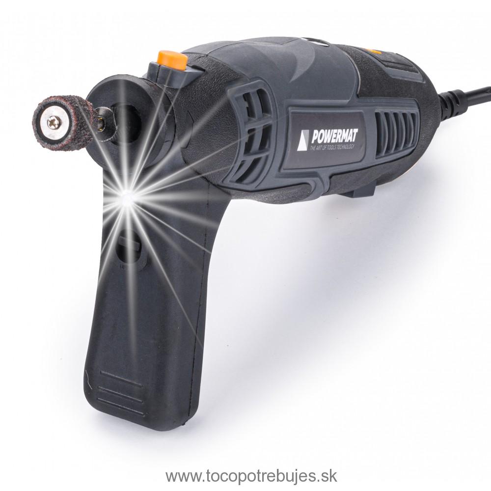 Mini brúska s príslušenstvom 100diel - POWERMAT PM-MST-250T
