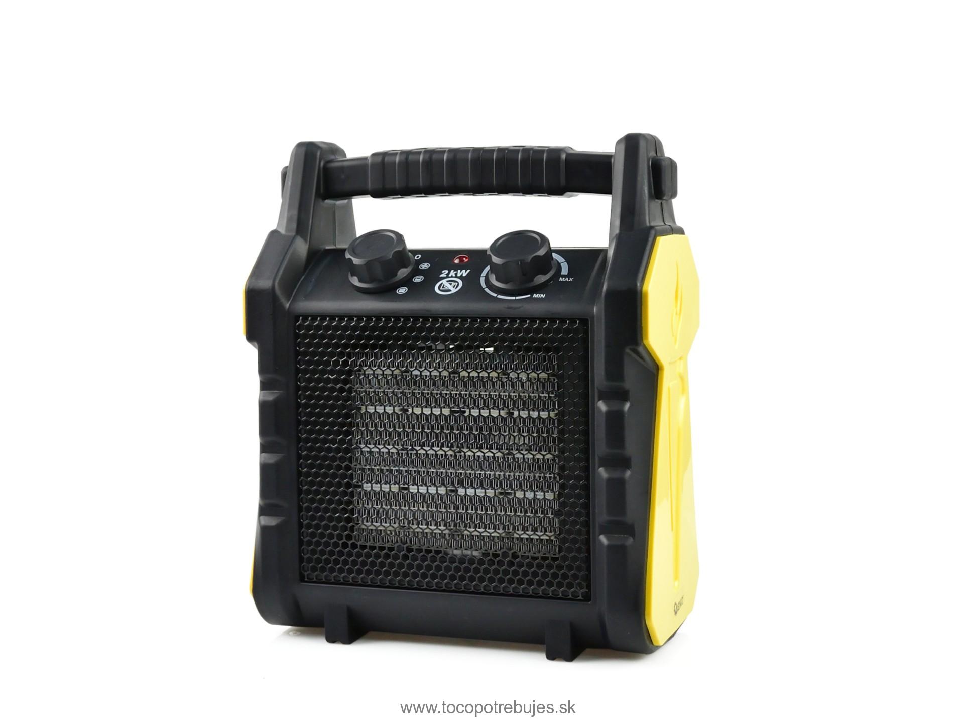 Elektrický keramický ohrievač vzduchu 2kW - GEKO G80405