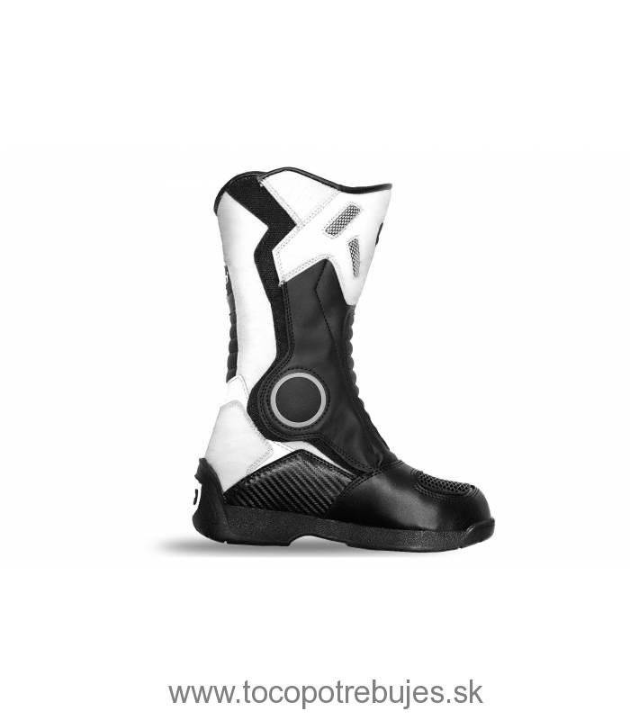 Detské moto topánky NITRO Kimo WHITE