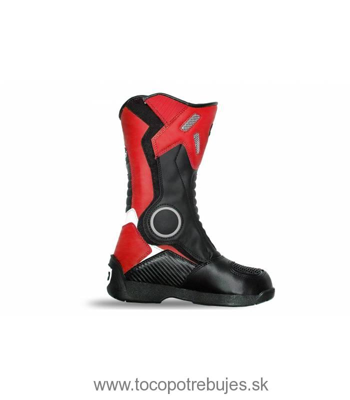 Detské moto topánky NITRO Kimo RED