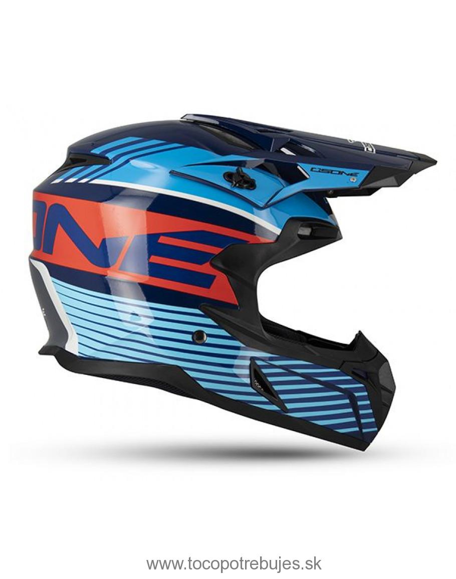 Prilba OSONE S820 MX red/blue 