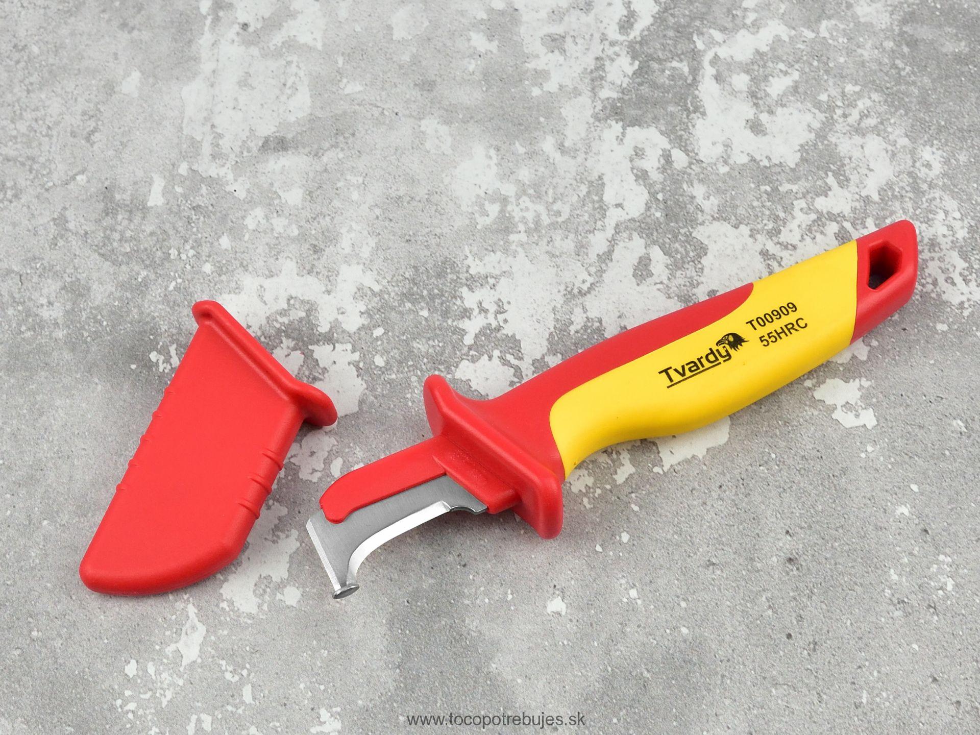 Nôž na odizolovanie káblov 180mm VDE - Tvardy T00909