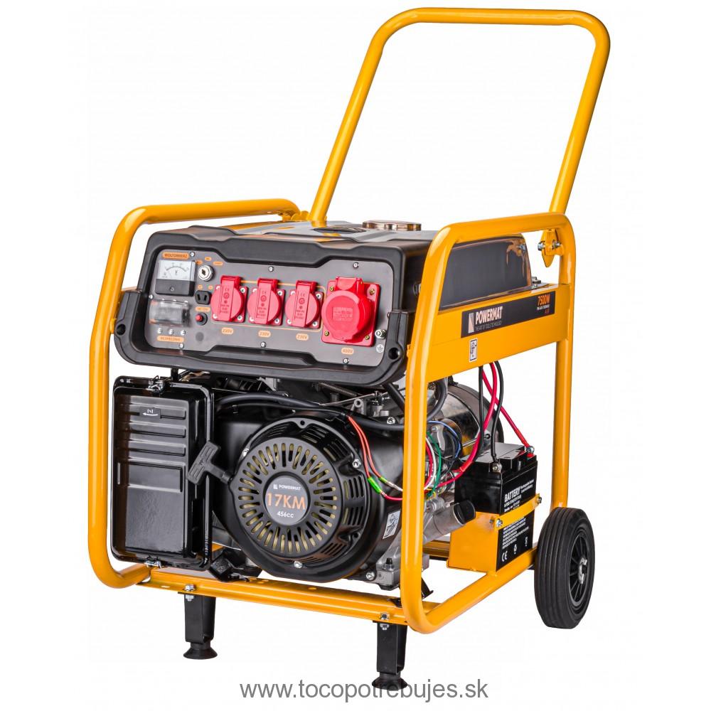Elektrocentrála PM-AGR-7500MNKE s AVR - POWERMAT