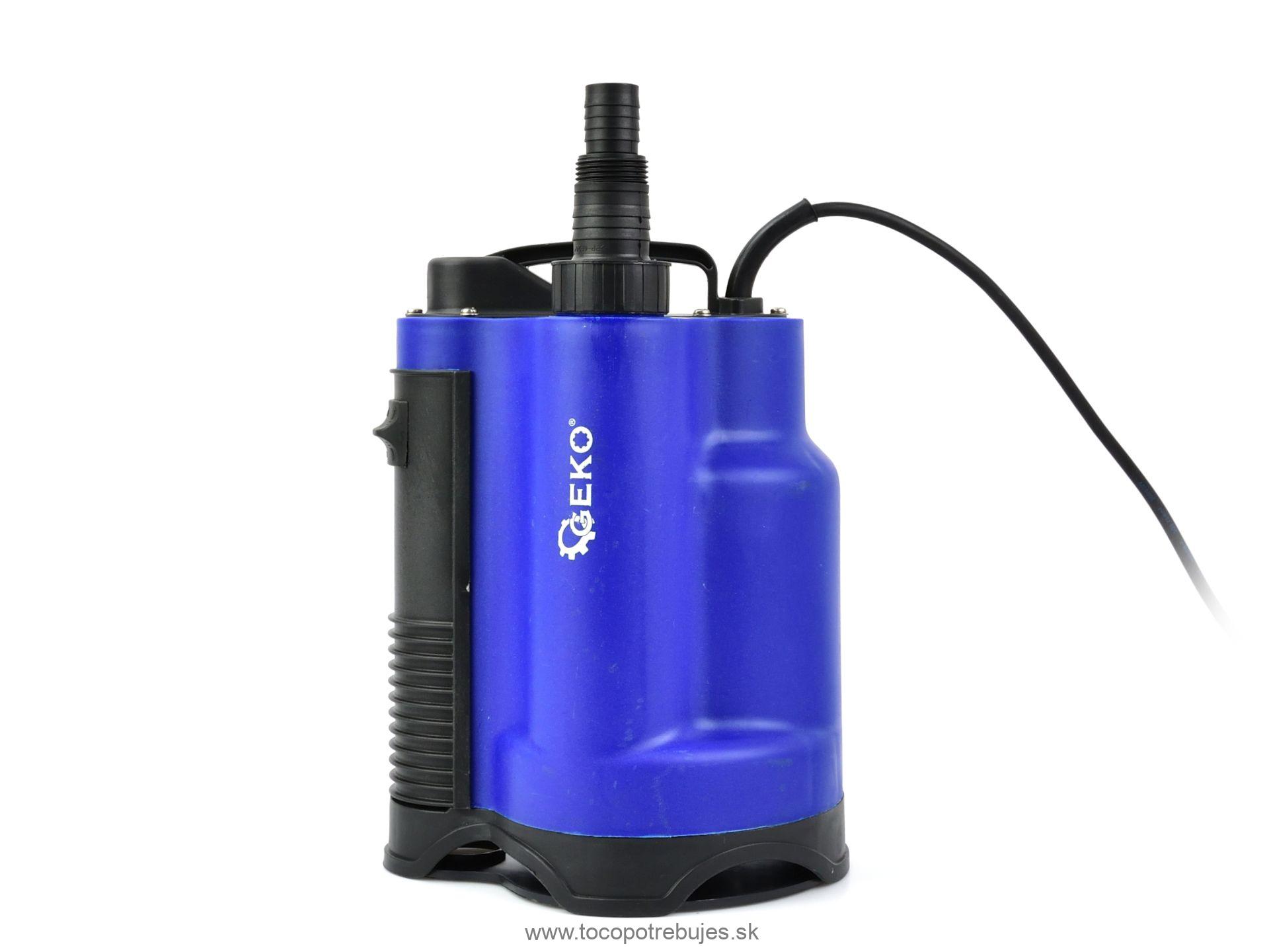Ponorné kalové čerpadlo s plavákom 750W - GEKO G81459