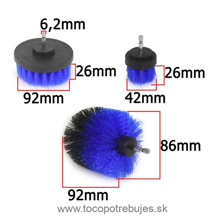 Sada čistiacich kef 3-dielna - MAR-POL M06990