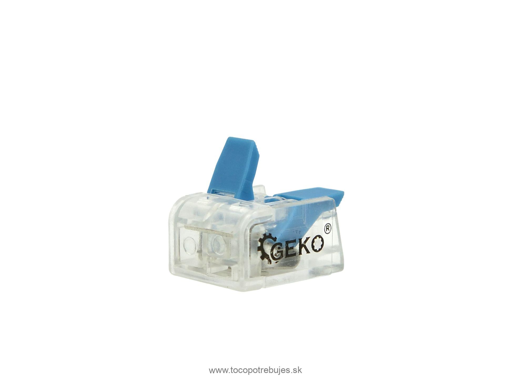 Elektrická rýchlospojka 2x0,2-4mm2 10ks - GEKO G03082