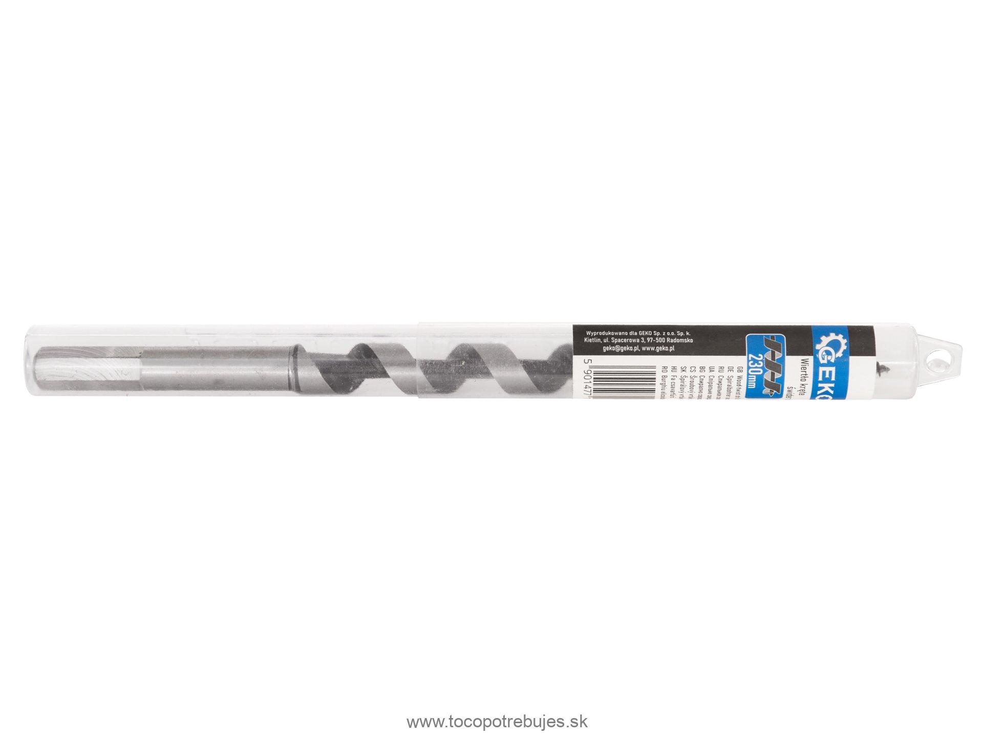 Vrták do dreva 12x230mm - GEKO G37358
