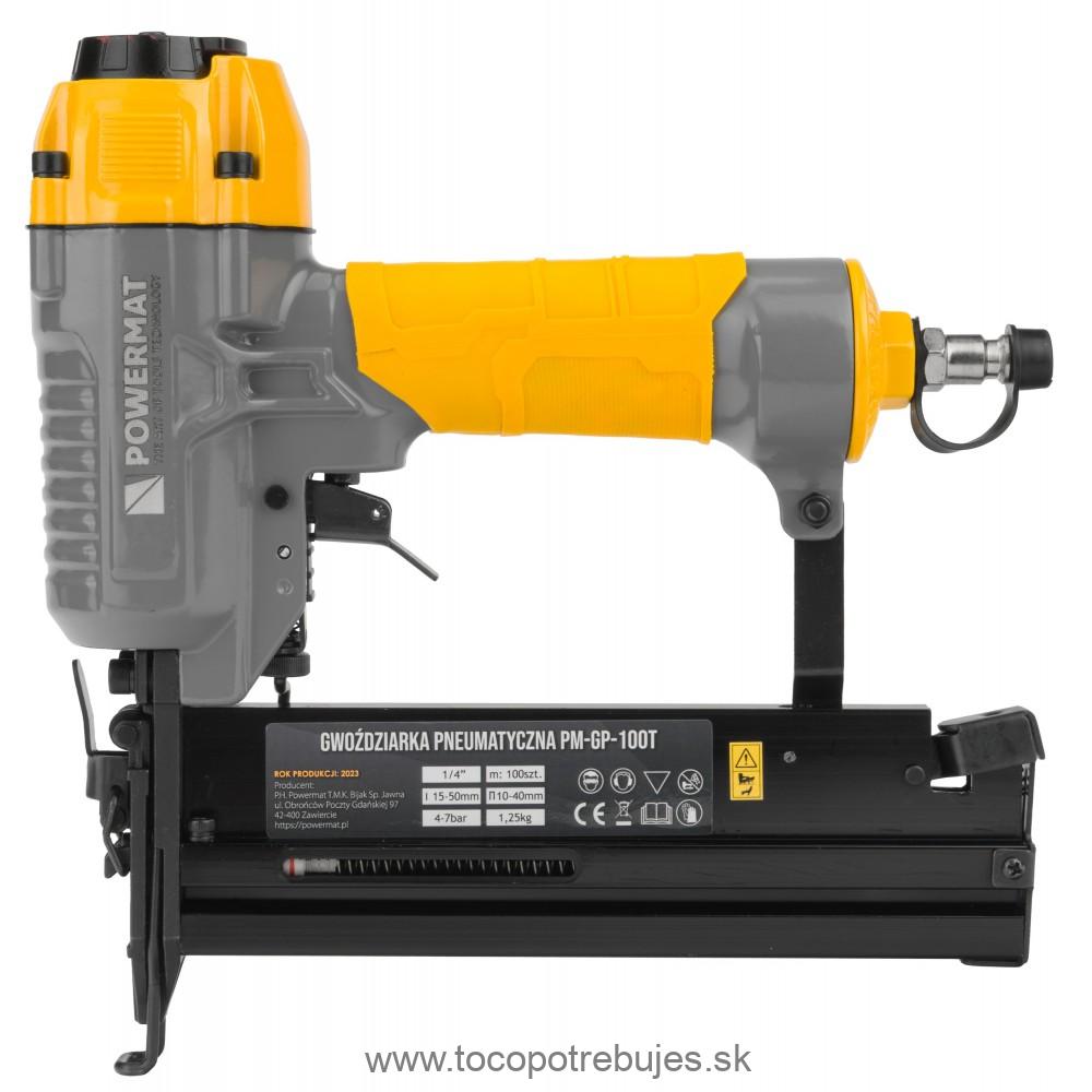 Pneumatická klincovačka PM-GP-100T - POWERMAT