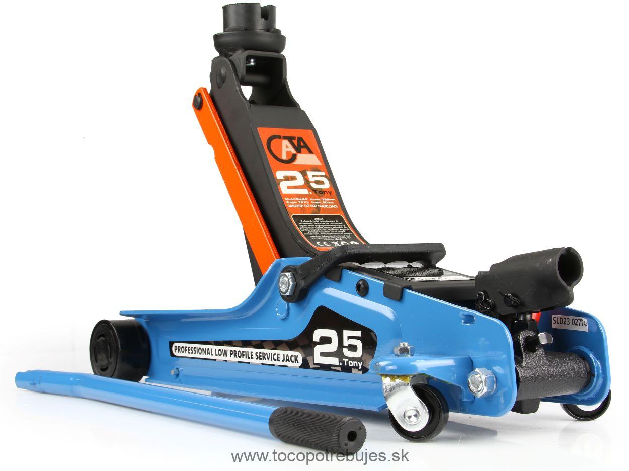 Pojazdný nízkoprofilový hydraulický zdvihák 2,5T - CATA M80240