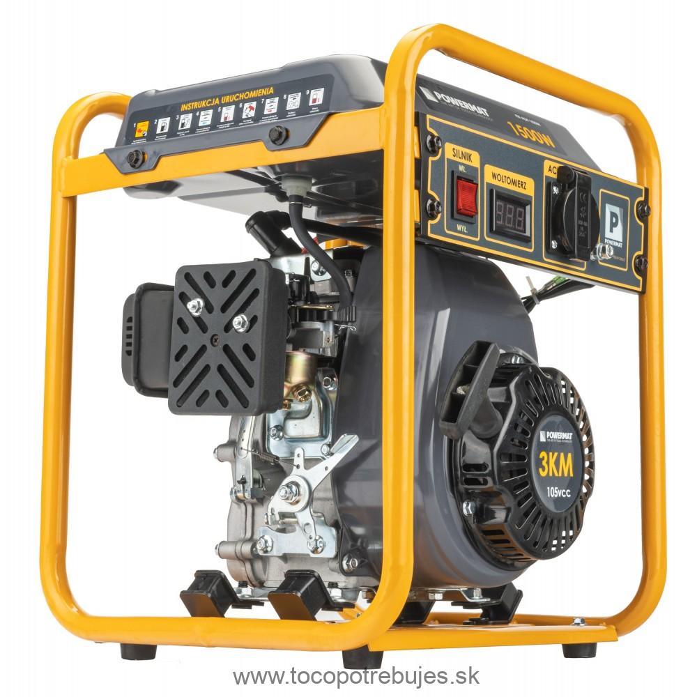 Elektrocentrála PM-AGR-1500IM s AVR - POWERMAT