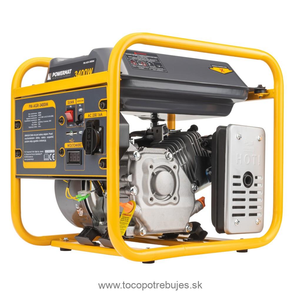 Elektrocentrála PM-AGR-3400IM s AVR - POWERMAT