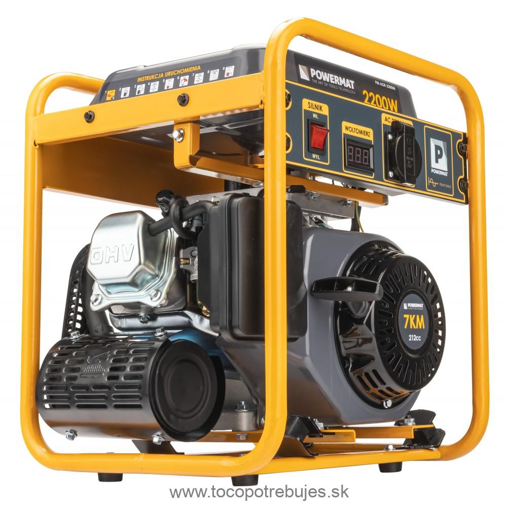 Elektrocentrála PM-AGR-2200IM s AVR - POWERMAT