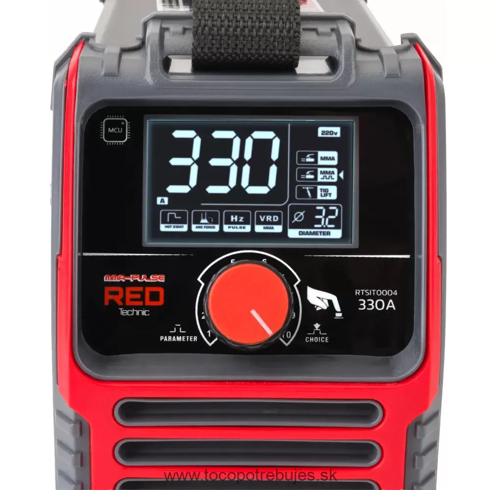 Invertorová zváračka RED TECHNIC RTSIT0004 20-330A