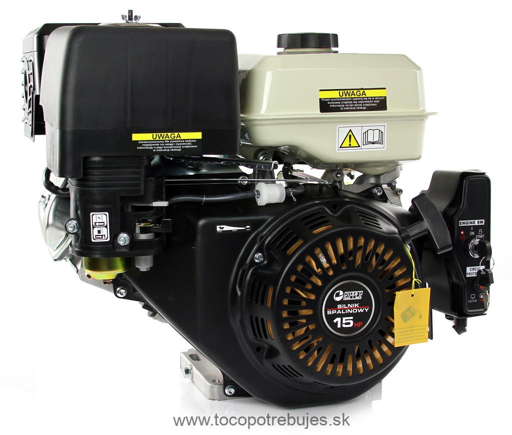 Benzínový motor 15 HP 25 mm - MAR-POL M79898