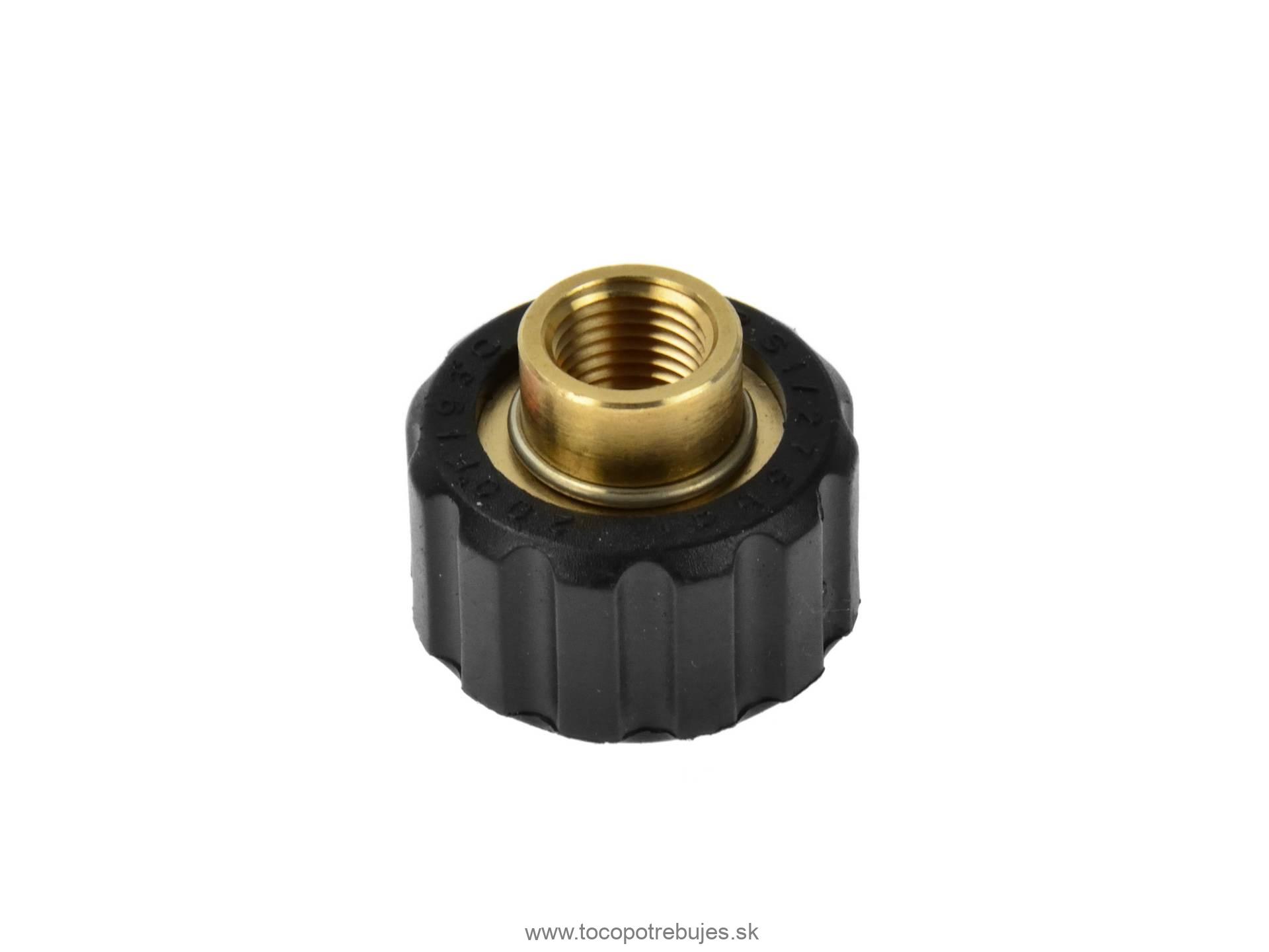 Redukčný závit vnútorný, redukcia M22F - 1/4" pre vysokotlakové čističe - GEKO G73103