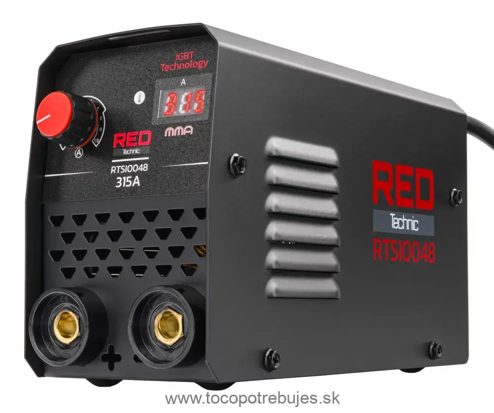 Invertorová zváračka RED TECHNIC RTSI0048 LCD MMA 315A IGBT