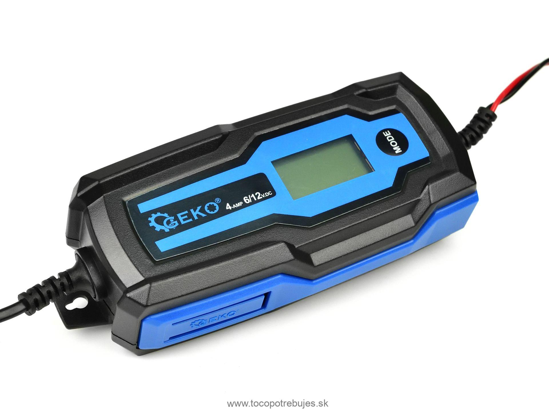 Automatická nabíjačka 6 / 12V 4A - GEKO G80060