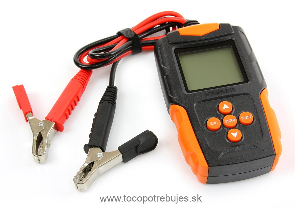 Tester batérií 12V a 24V - MAR-POL M82520