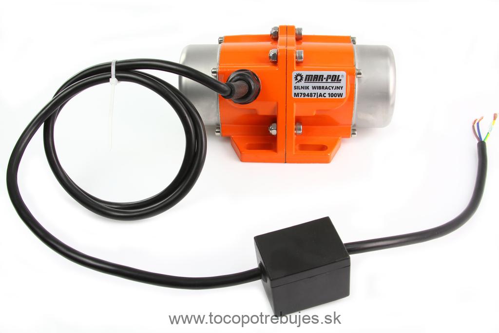 Vibrační motor pre vibrátor do betónu 230V 100W - MAR-POL M79487