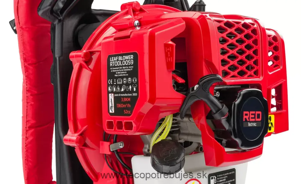 Benzínový fukár 3,8HP - RED TECHNIC RTODL0059