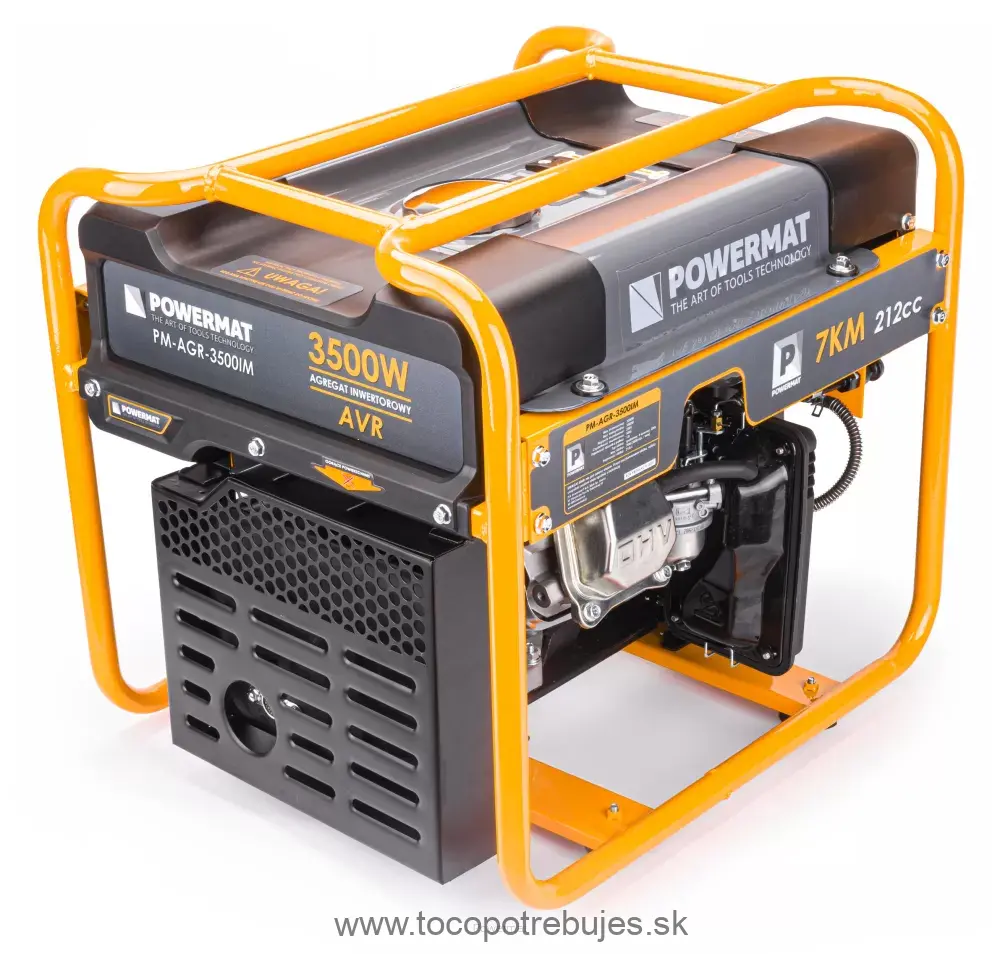 Invertorová elektrocentrála PM-AGR-3500IM - POWERMAT