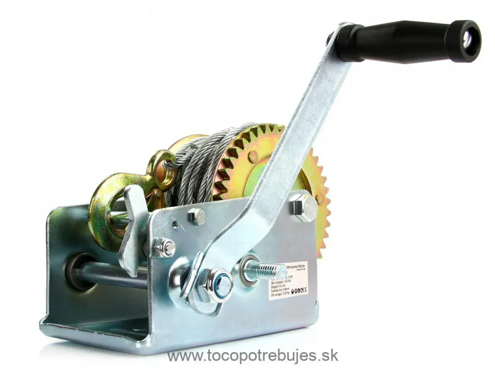 Ručný lanový navijak 1125kg 10m - CATA M80739