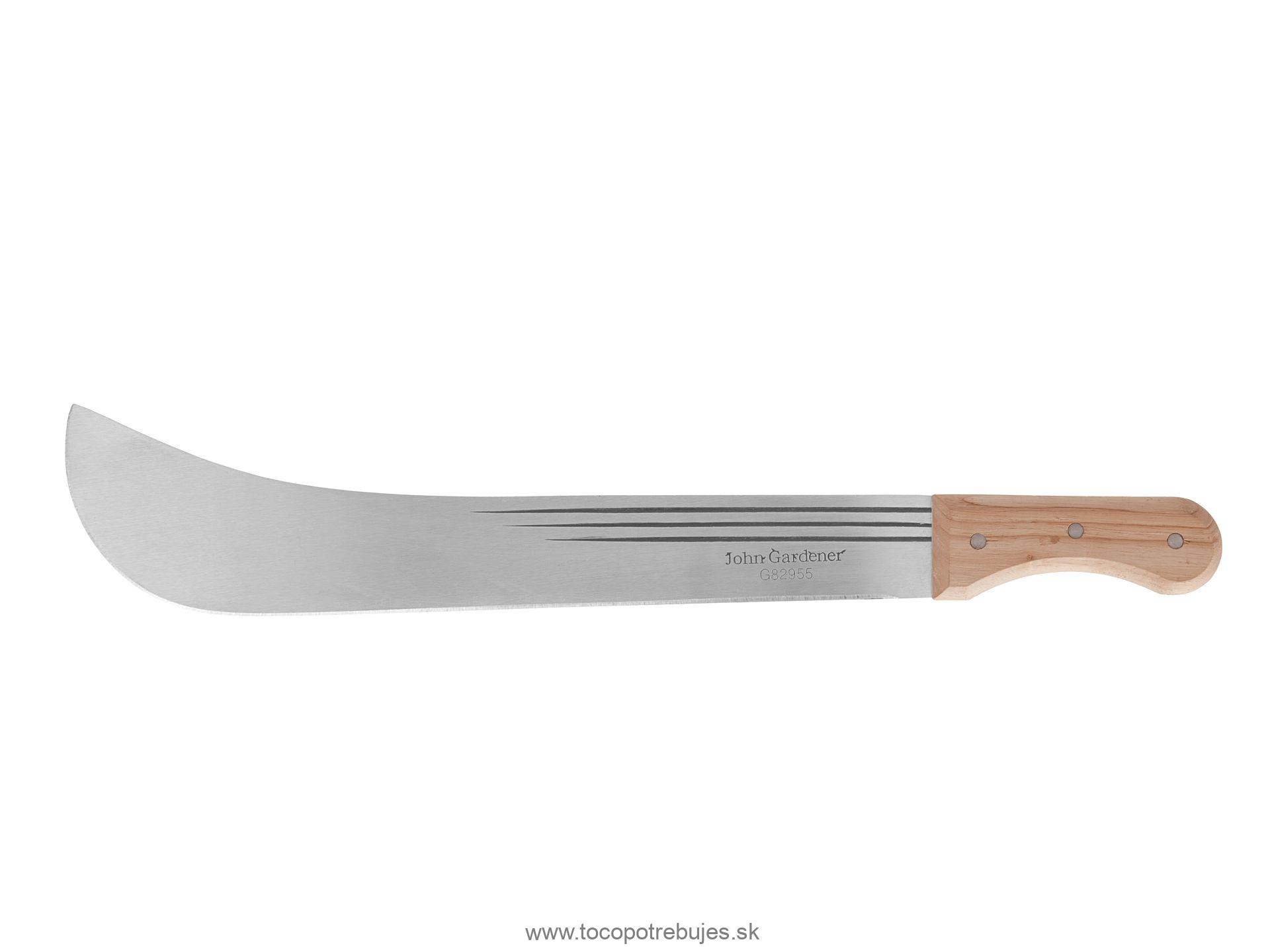 Mačeta 60cm s drevenou rukoväťou - John Gardener G82955