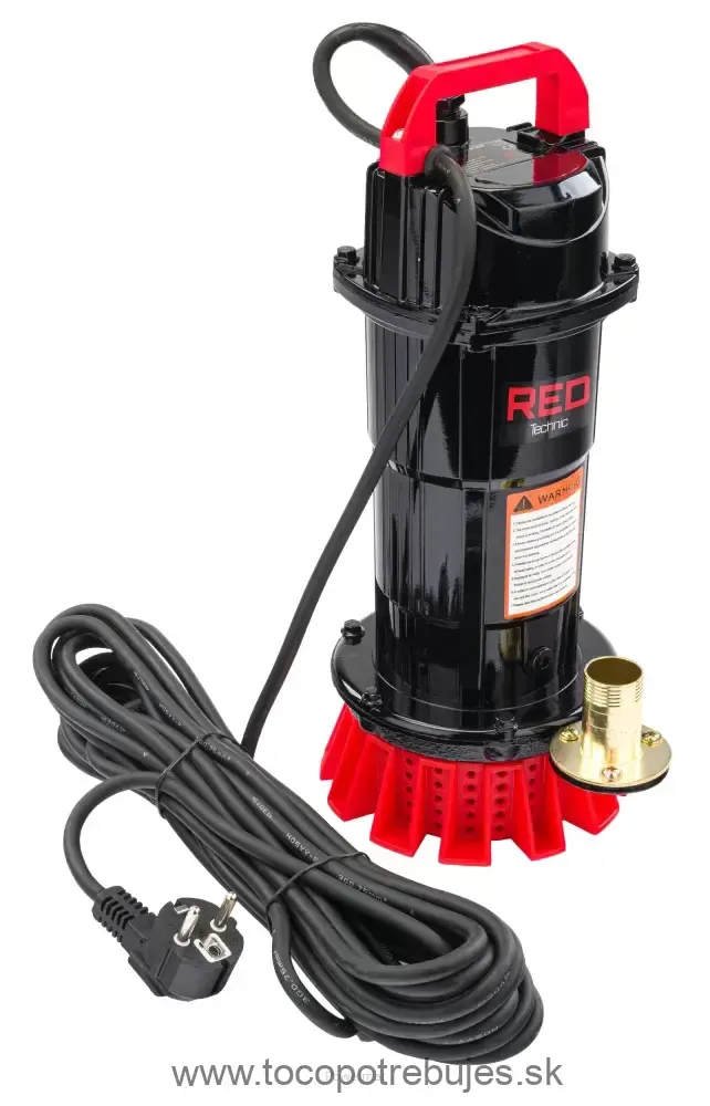 Ponorné čerpadlo 1" 8000 l/h - RED TECHNIC RTPDW0072
