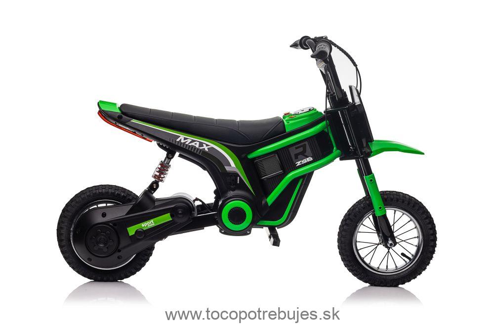 LeanToys Elektrická motorka SX2328, zelená