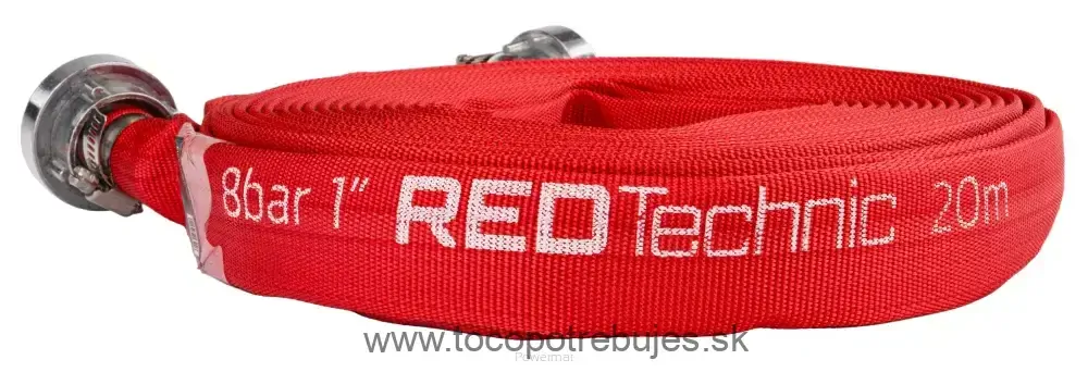 Požiarna hadica pre čerpadlá, 20M - RED TECHNIC RTWS0065